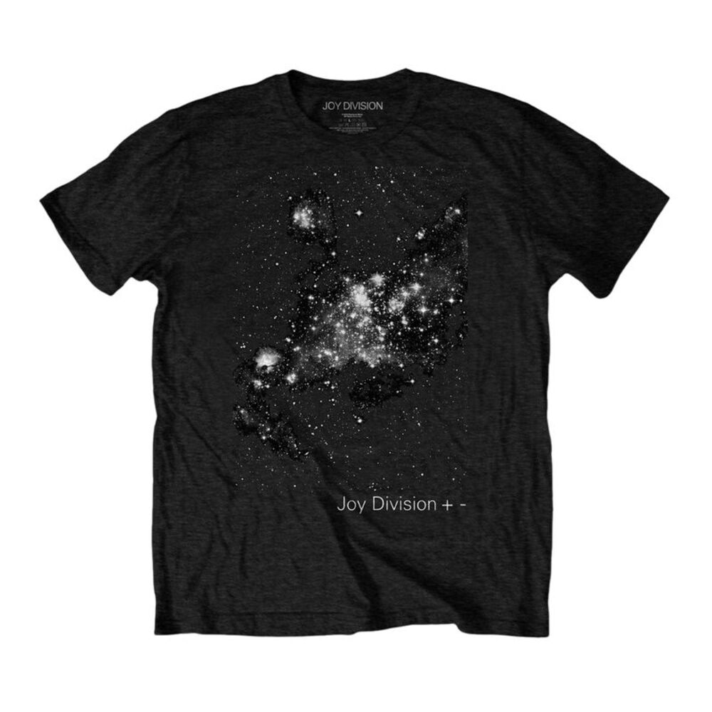 Joy Division Unisex Adult Plus/Minus T-Shirt / Black